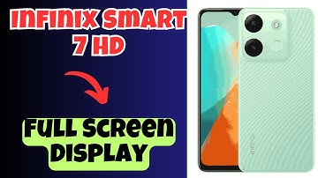 Infinix Smart 7 HD Full Screen Display || How to use fullscreen display ||Fullscreen display setting