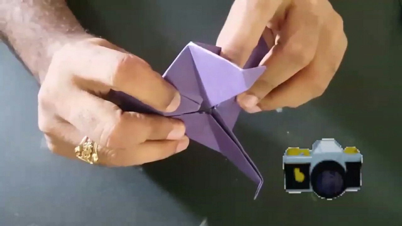 Paper camera for kids origami camera kids craft YouTube