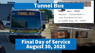 Transit Windsor: End of Tunnel Bus (August 30, 2025)