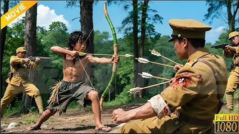 2025動作大片：1000日軍進山掃蕩，不料被獵人一箭穿頭  ⚔️  抗日  MMA | Kung Fu | 甄子丹