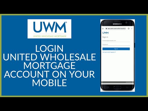 How to Login United Wholesale Mortgage Account on Mobile | United Wholesale Mortgage Login