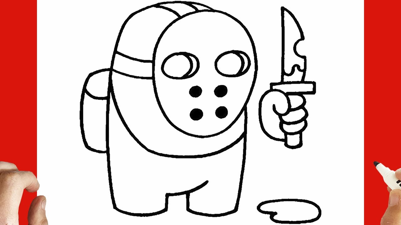 HOW TO DRAW AMONG US IMPOSTOR 👈 - YouTube