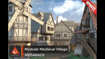 Unity Asset Review - Modular Medieval Village MegaPack