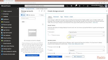 Build & Deploy Web App on MS Azure: Create a Storage Blob and Make It Accessible | packtpub.com