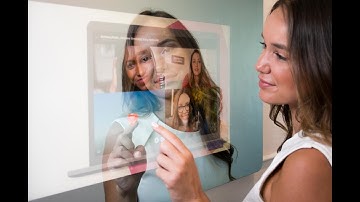 Embrace The Smart Mirror - Open Skype with Voice Demo