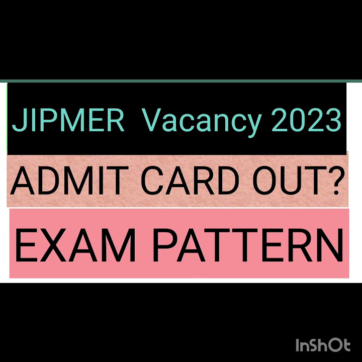 JIPMER Junior Assistant Recruitment 2023/ Full information/ Group C