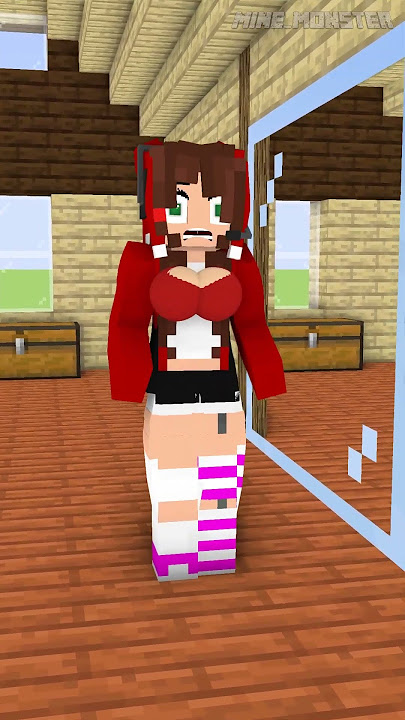 The Dark Mirror Twins : JJ’s Sister Nightmare - MAIZEN Minecraft Animation