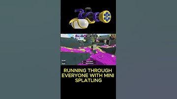 RUNNING THROUGH EVERYONE WITH MINI SPLATLING (Splatoon 3)