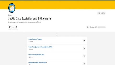 Create an Entitlement Process Trailhead Answer