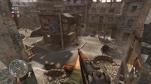 Call of Duty 3 Multiplayer Gameplay - CTF on Rouen