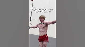 Iron Cross? Nah… Iron Crisis 🤦‍♂️💀 #gymnastics #calisthenics #rings #strength #skill #olympics