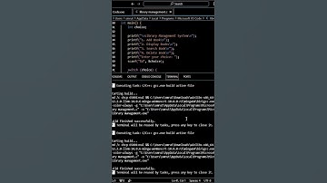 library management using C #c#coding #internship #projects #programming #basic