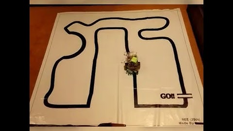 Line Following Robot- PID Controlled (Arduino Mega 2560)