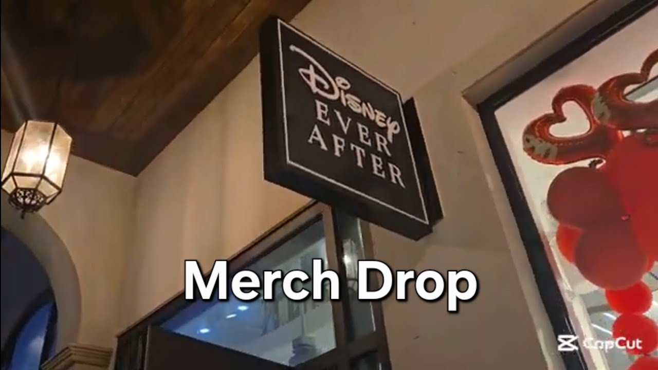 Visiting Ever After in Disney Springs for the latest Disney Merch