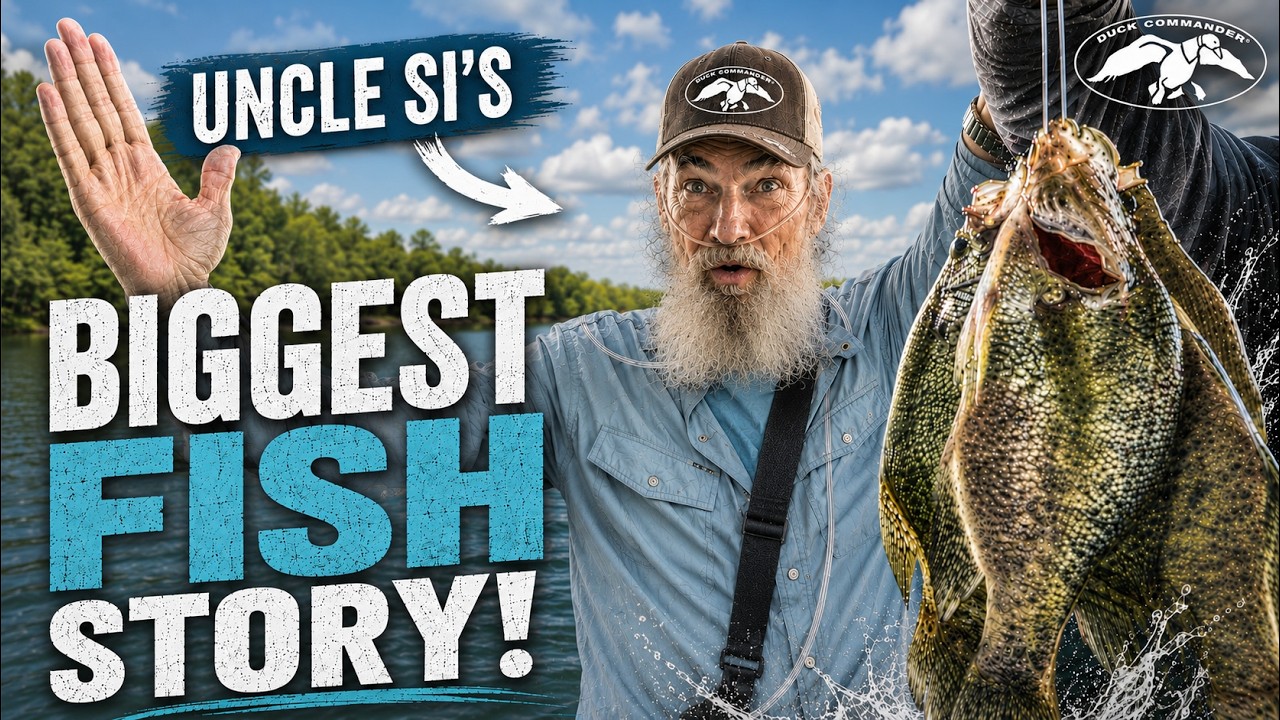 UNCLE SI's BIGGEST Fish EVER // Tight Lines and Tall Tales // Duck Commander 2026