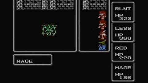 Final Fantasy I (NES) - ASTOS