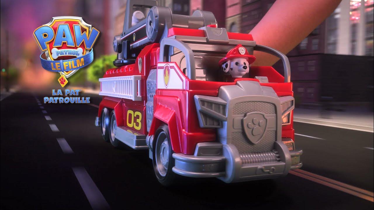 Grand Camion Pompier Pat Patrouille Camion de Pompiers & Voiture Transformable La Pat' Patrouille - Le Film -  YouTube