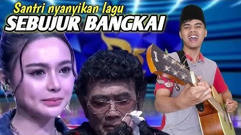 SEMUA JURI MENANGIS KETIKA MENDENGAR SANTRI INI NYANYIKAN LAGU SEBUJUR BANGKAI 🥺