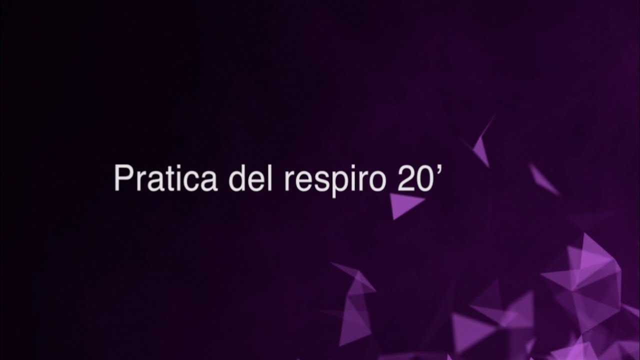 Meditazione Mindfulness 20 minuti - Le meditazioni del dr.Gamba