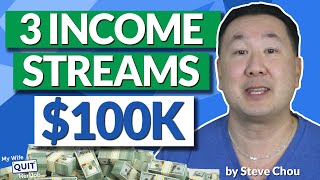3 Income Streams You Can Build While STILL Working Full Time
