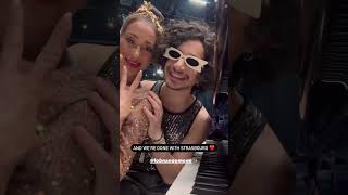 Sibel Tüzün konser tanıtımı + Lobna Noomen's Instagram Story video (Feat. Selim Arjoun)