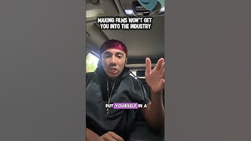 it’s WHO you know! #filmmaking #learning #advice #connections #networking