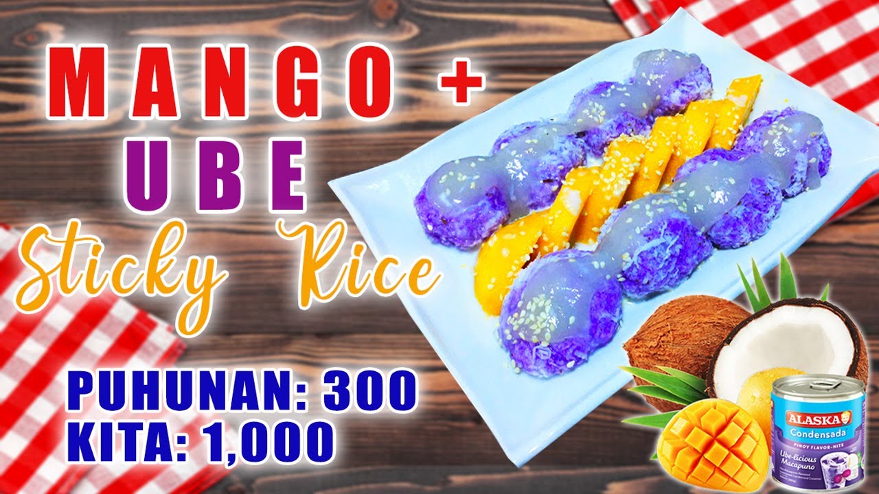 Mango Ube Sticky Rice With Costing YouTube