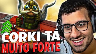 AGORA o CORKI dá DANO REAL no AUTO ATAQUE!