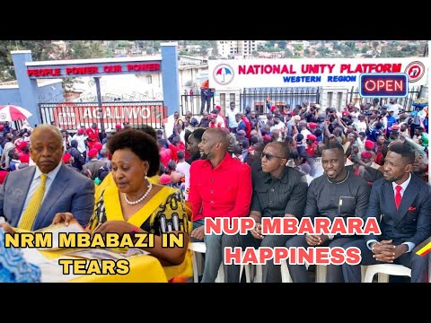 BOBI WINE AKUBYE NRM K O E MBARARA NGA AGULAWO EKITEBE OWA NRM MUKA MBABAZI BAMUGOBYE MAZIGA GOKKA