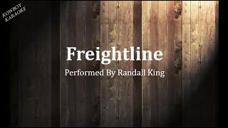 Freightline- Randall King Karaoke