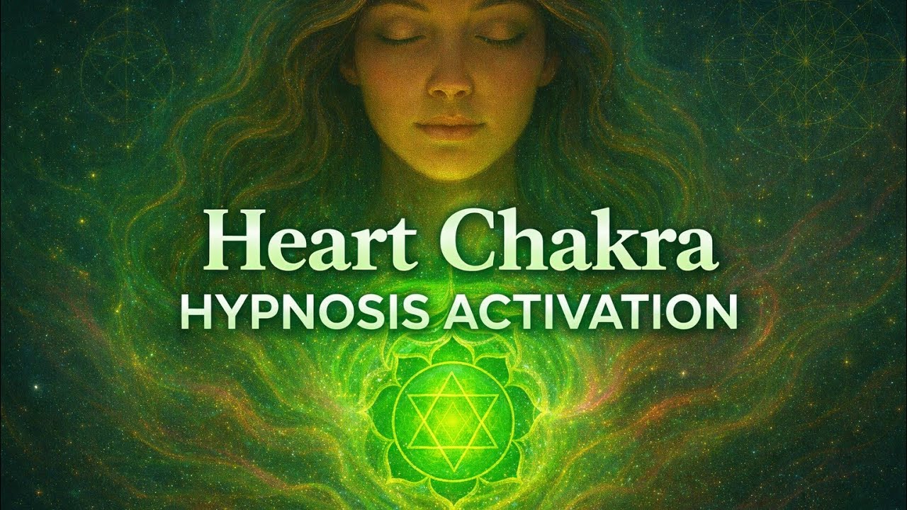 HEART CHAKRA ❤️ HYPNOSIS LIGHT LANGUAGE ACTIVATION 