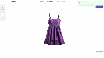 Clean Up Your Fashion Designs in Yoona.ai 4.0 | Background Remover #aiinfashion