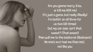 Taylor Swift - So High School lyrics Resimi