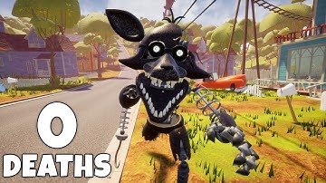 Completing Hello Neighbor with Ignited Foxy without getting Caught