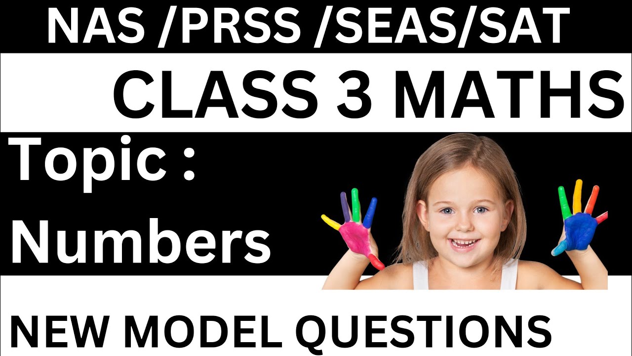 NAS/SEAS/SAT PREPARATION|CLASS 3|Multiple choice|Previous year|Model Questions|IN WORLD OF NUMBERS