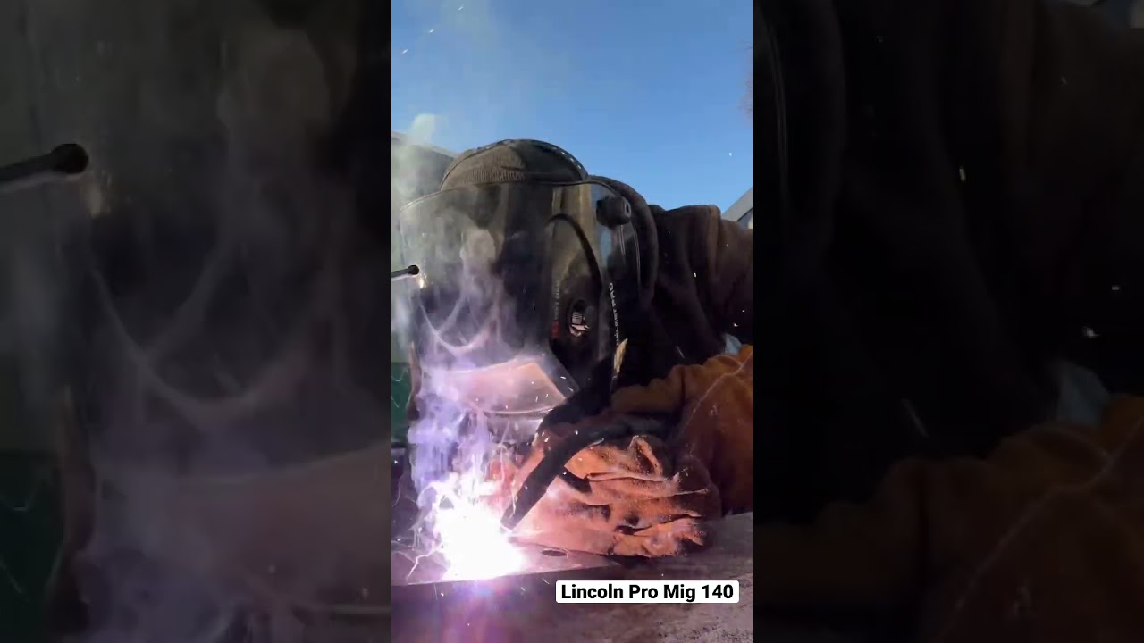 Enjoying my new Lincoln Pro Mig 140