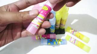 cara membuat slime mengguna  gam  glue stick