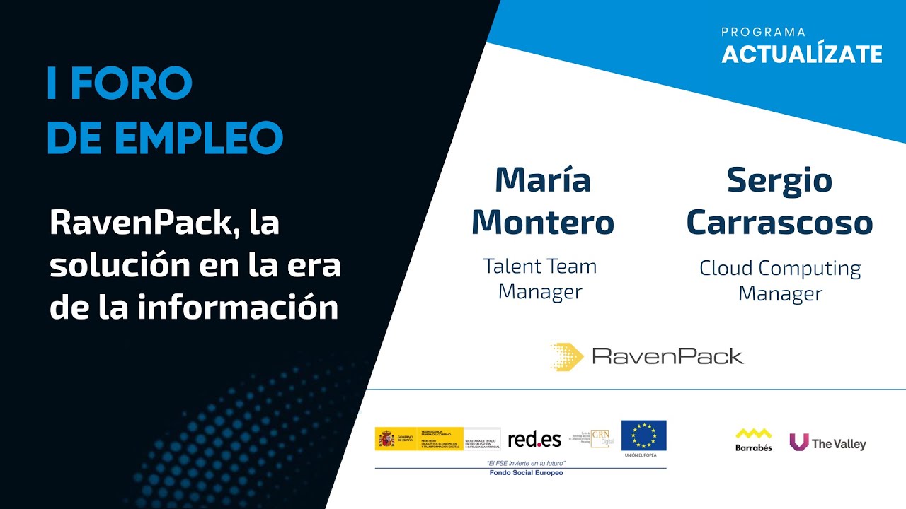 I Foro de Empleo - Ravenpack, la solución en la era de la información