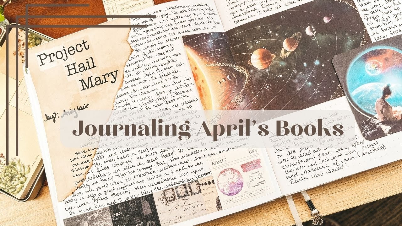 Journaling April's Books 📚|Reading Journal for April