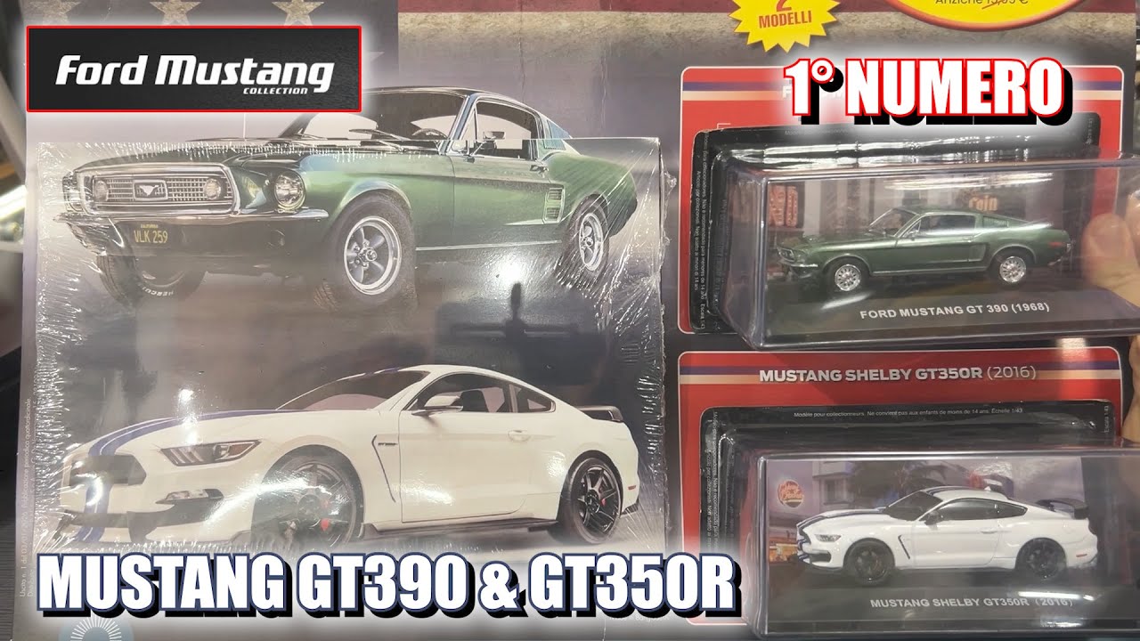 FORD MUSTANG COLLECTION 2026 - 1° NUMERO, DOPPIO MODELLO! 🇺🇸 De Agostini