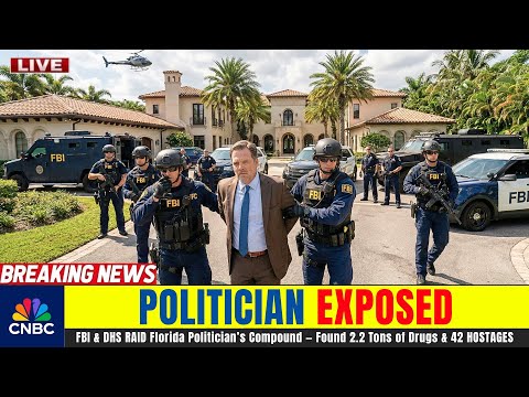 FBI &amp; DHS RAID Florida Politician’s Luxury Mansion — Found 400 lbs of Fentanyl | US Military