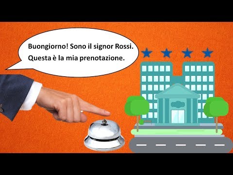 Corso di italiano - Lezione 34 / Alla reception di un hotel (Learn Italian - Italienisch lernen)