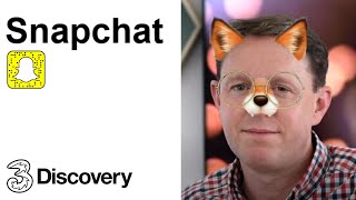 Bitmoji and Snapchat group calls | Snapchat [How to use] | Discovery. With Three screenshot 4