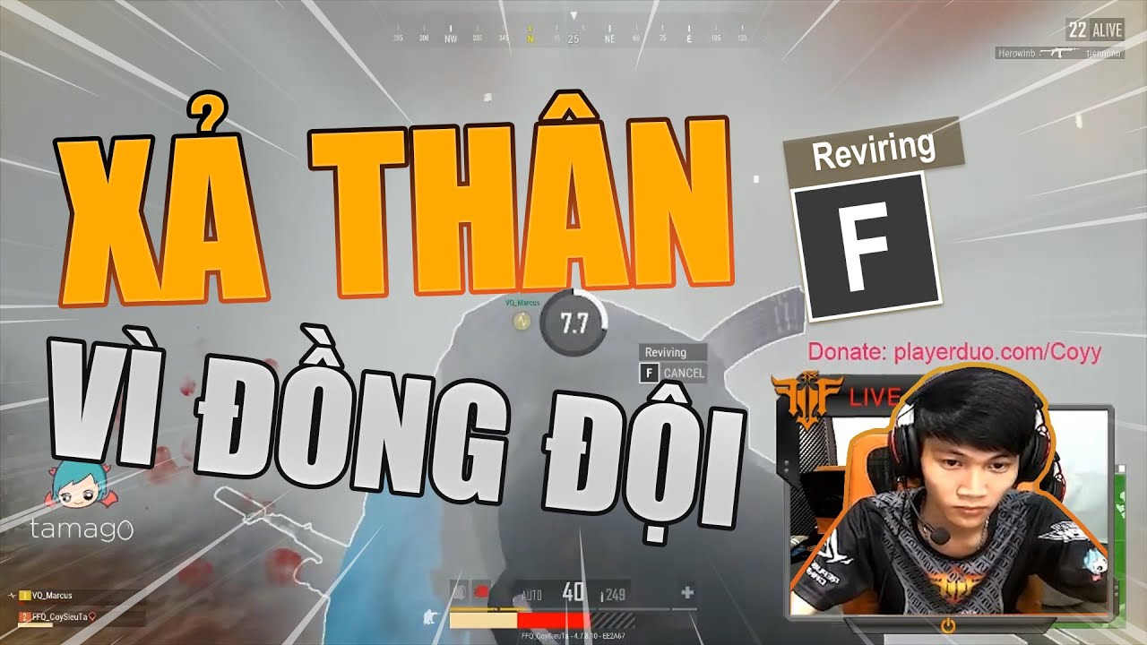 Highlight PUBG l Còy - Xả thân vì đồng đội!