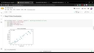 Student's Score Prediction Using Supervised ML (Linear Regression)