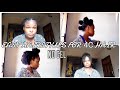 4 EASY HAIRSTYLES ON THE GO FOR 4C HAIR| EASY TUTORIAL|SHORT HAIR|VLOGMAS 3| MARTHA SMITH