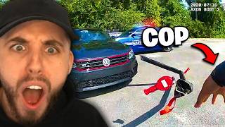 Drug Dealer Tries Running Over Police Officer