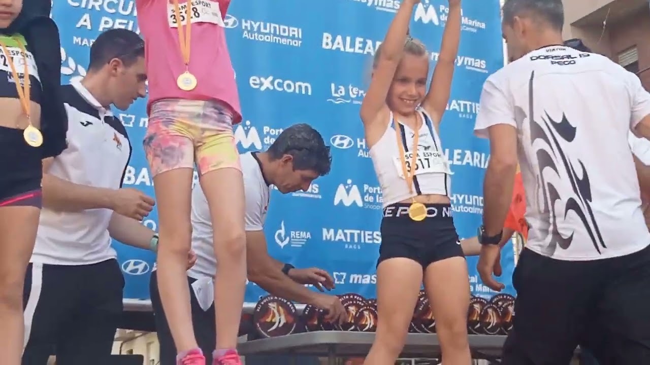 Podium Prebenjamín femení Pego 2025💪🏼💯