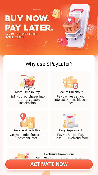 Paano maactivate ang SHOPEE PAY LATER?#shopeepaylater #shopping #shopeepay