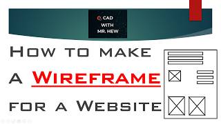 How to make a wireframe for a website or an App